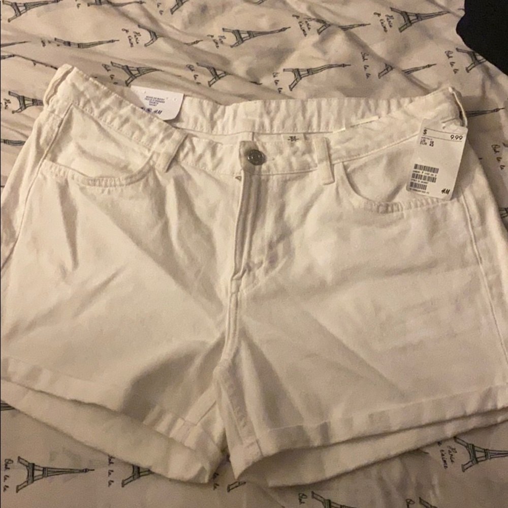 White shorts